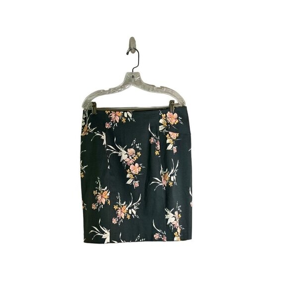 Nwt Lysse "Stitch Fix" Charity Women's Pencil Skirt Floral Pattern Size XXL - Picture 1 of 11